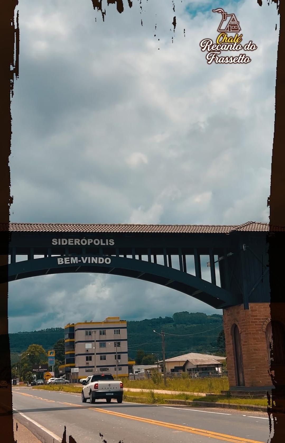 Chale Recanto Do Frassetto Sideropolis Exterior foto